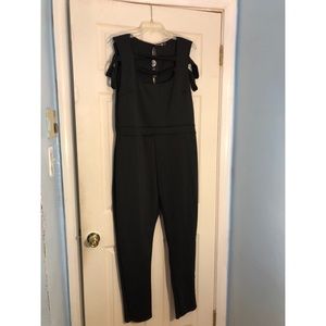 BooHoo Plus Size All Black Jumpsuit